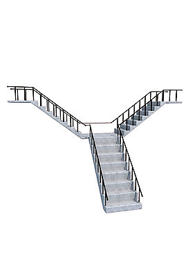 PSD 편집이미지 시설물 건축물 건축 난간 사람없음 그래픽 3D소스 3D 계단 갈림길 입체 오르막 편집소스 편집3D 길 디지털합성 파일형식