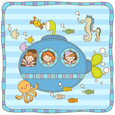 여자 어린이교육 교육 남자 어린이 줄 바다 여행 백그라운드 일러스트 천사 연체동물 프레임 함께함 갑각류 어류 틀 미소 웃음 사람 소녀 소년 여러명 친구 바닷속 바다동물 줄무늬 꽃게 게 잠수함 즐거움 문어 해마 소통 어린이만 국내일러스트 AI파일 동물 감정 다수 컨셉 무늬 관계 무척추동물 표정 수중 수중동물 파일형식 벡터