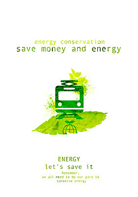 PSD 식물 교통수단 캠페인 잎 일러스트 대중교통 사람없음 초록색 에너지 절약 그린에너지 전철 사회이슈 에너지절약 절약생활 국내일러스트 육상교통 컬러 교통 컨셉 파일형식