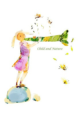 전신 PSD 식물 동물 여자 어린이 나비 곤충 잎 일러스트 자연 놀이 나뭇잎 한명 서기 미소 웃음 사람 소녀 순수 피리 여자만 여자한명만 어린이만 소녀만 소녀한명만 국내일러스트 1 컨셉 모션 표정 목관악기 생태계 파일형식