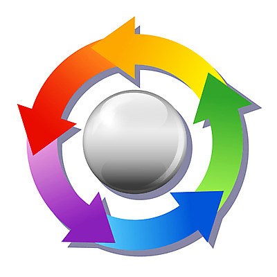 아이콘 화살표 컬러 통계 수치 그래프 사람없음 컬러풀 자료 인포그래픽 표 방향 입체 회전 서류판 2D아이콘 AI파일 사무용품 파일형식 벡터