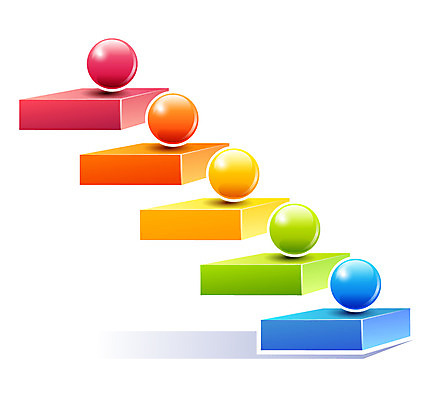 아이콘 컬러 통계 수치 그래프 사람없음 컬러풀 계단 자료 인포그래픽 원형 표 입체 상승 계단식 서류판 2D아이콘 AI파일 도형 컨셉 사무용품 파일형식 벡터