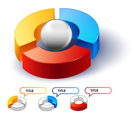아이콘 컬러 조각 부분 통계 수치 그래프 사람없음 컬러풀 자료 인포그래픽 원형 표 입체 원그래프 서류판 2D아이콘 AI파일 도형 사무용품 파일형식 벡터