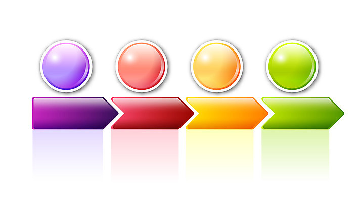 아이콘 화살표 컬러 통계 수치 그래프 사람없음 컬러풀 자료 인포그래픽 표 방향 입체 다이얼 순서 서류판 2D아이콘 AI파일 사무용품 파일형식 벡터