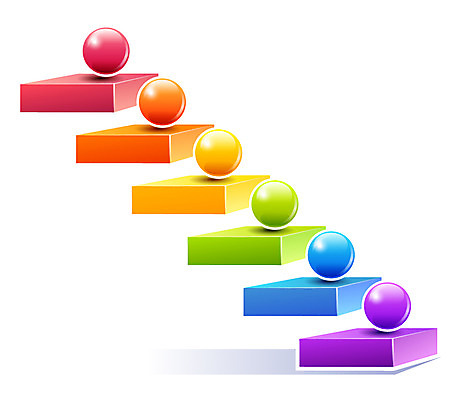 아이콘 컬러 통계 수치 그래프 사람없음 컬러풀 계단 자료 인포그래픽 원형 표 입체 상승 계단식 서류판 2D아이콘 AI파일 도형 컨셉 사무용품 파일형식 벡터