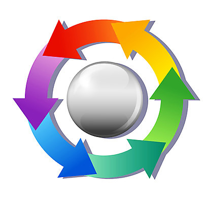 아이콘 화살표 컬러 통계 수치 그래프 사람없음 컬러풀 자료 인포그래픽 표 방향 입체 회전 서류판 2D아이콘 AI파일 사무용품 파일형식 벡터