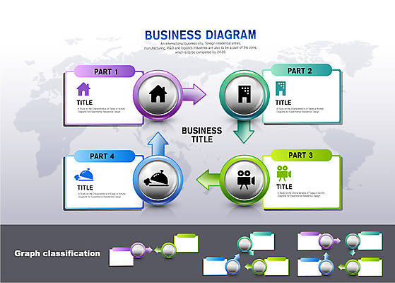 도형 컬러 세계지도 지도 일러스트 비즈니스 통계 수치 그래프 주택 사람없음 컬러풀 자료 인포그래픽 구 원형 표 입체 순환 다이얼 영사기 서류판 국내일러스트 AI파일 모션 건물 세계 사무용품 파일형식 벡터