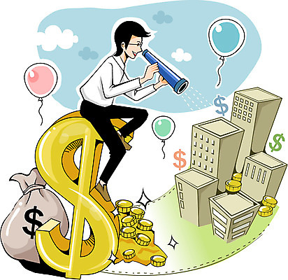 전신 구름 남자 안경 돈 일러스트 비즈니스 하늘 한명 미소 웃음 사람 앉기 정장 빌딩 성인 건물 달러 동전 망원경 짐 관찰 비즈니스맨 화폐기호 돈자루 주머니 보따리 관측 풍선 돈보따리 남자만 남자한명만 성인남자만 성인만 안경낌 국내일러스트 AI파일 자연요소 1 건축물 기호 잡화 옷 모션 표정 직장인 재산 화폐 파일형식 벡터