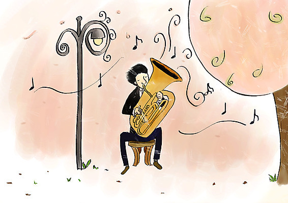 전신 PSD 나무 식물 남자 문화 예술 악기 음악 연주 가로등 의자 음표 일러스트 문화예술 조명 관악기 한명 사람 앉기 성인 공연 클래식 우아함 튜바 남자만 남자한명만 성인남자만 성인만 국내일러스트 1 기호 공공시설 가구 컨셉 모션 이벤트 파일형식