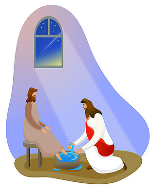 전신 남자 기독교 종교 어린이 백그라운드 의자 일러스트 창문 사람 앉기 성인 두명 물 믿음 희망 예수 대야 발씻기 세족식 남자만 국내일러스트 AI파일 자연요소 감정 가구 모션 신_종교 파일형식 벡터