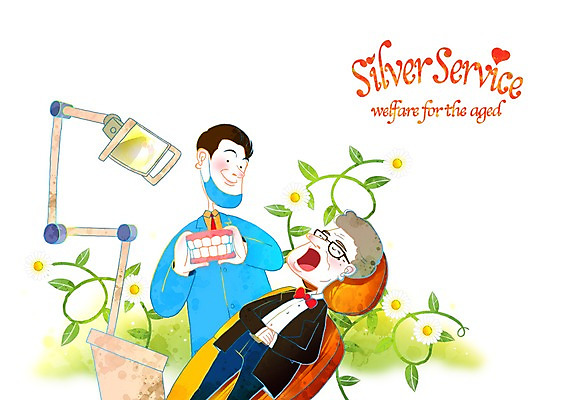 PSD 라이프스타일 할아버지 노년 남자 의자 일러스트 조명 치과 병원 미소 웃음 사람 앉기 성인 두명 라이프 치료 실버라이프 노후 기계 진료 장비 의사 봉사 도움 사회 실버 자원봉사자 사회이슈 사회복지 복지 시설 노인복지 사회봉사 틀니 남자만 성인남자만 노인만 성인만 노인남자만 국내일러스트 가구 컨셉 의학 모션 표정 생활 의료진 치아 공동체 파일형식