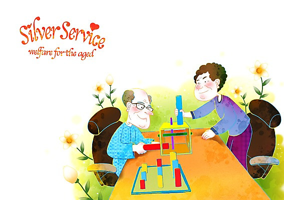 PSD 식물 라이프스타일 부부 커플 여자 할아버지 노년 남자 꽃 할머니 의자 일러스트 탁자 미소 웃음 사람 앉기 성인 두명 라이프 치료 실버라이프 노후 노부부 진료 도움 퍼즐 사회 실버 질병 사회이슈 복지 책상 노인복지 건망증 뇌질환 재활 치매 노인만 성인만 국내일러스트 가구 컨셉 의학 관계 모션 표정 생활 공동체 파일형식