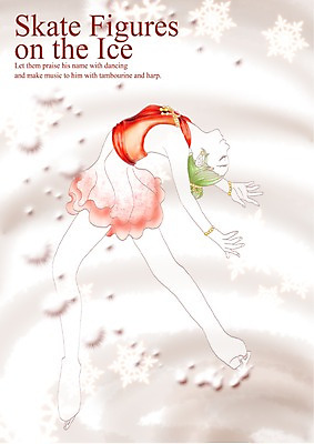 전신 PSD 여자 스포츠 포즈 일러스트 모션 운동선수 한명 서기 사람 경기 성인 운동 스케이트 눈송이 화려 우아함 피겨스케이팅 활기 피겨선수 빙상 청순 여자만 여자한명만 성인여자만 성인만 국내일러스트 1 스포츠용품 컨셉 눈_날씨 건강 스케이팅 파일형식