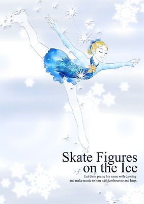 전신 PSD 여자 스포츠 포즈 일러스트 모션 운동선수 한명 서기 사람 경기 성인 운동 스케이트 눈송이 화려 우아함 피겨스케이팅 활기 피겨선수 빙상 청순 여자만 여자한명만 성인여자만 성인만 국내일러스트 1 스포츠용품 컨셉 눈_날씨 건강 스케이팅 파일형식