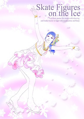 전신 PSD 여자 스포츠 포즈 일러스트 모션 운동선수 한명 서기 사람 경기 성인 운동 스케이트 눈송이 화려 우아함 피겨스케이팅 활기 피겨선수 빙상 청순 여자만 여자한명만 성인여자만 성인만 국내일러스트 1 스포츠용품 컨셉 눈_날씨 건강 스케이팅 파일형식