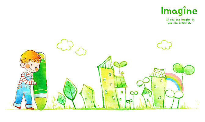 전신 PSD 나무 식물 남자 어린이 무지개 일러스트 상상 주택 상상일러스트 한명 서기 미소 웃음 사람 소년 판타지 새싹 마을 미술도구 그리기 그림 크레파스 남자만 남자한명만 어린이만 소년만 소년한명만 국내일러스트 자연요소 1 모션 학용품 표정 건물 오브젝트 파일형식