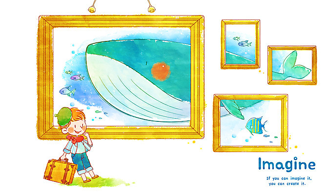 전신 PSD 남자 어린이 액자 가방 일러스트 포유류 상상 프레임 액자틀 상상일러스트 어류 틀 한명 서기 미소 웃음 사람 소년 판타지 여행가방 바다동물 고래 열대어 돌고래 남자만 남자한명만 어린이만 소년만 소년한명만 국내일러스트 동물 1 잡화 바다 모션 표정 수중동물 파일형식