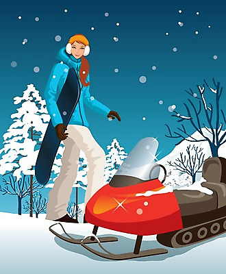 전신 나무 식물 우먼라이프 라이프스타일 계절 여자 겨울 일러스트 스키장 한명 서기 미소 웃음 사람 성인 눈 귀마개 스노모빌 눈내림 여자만 여자한명만 성인여자만 성인만 국내일러스트 AI파일 자연요소 1 잡화 모션 날씨 눈_날씨 표정 생활 파일형식 벡터