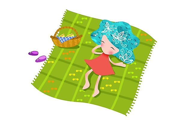 전신 PSD 캐릭터 문양 라이프스타일 여자 여유 신발 무늬 패턴 일러스트 휴식 한명 미소 웃음 사람 라이프 눕기 소풍 바구니 돗자리 여자만 여자한명만 국내일러스트 일러캐릭터 1 감정 컨셉 모션 표정 생활 야외활동 파일형식