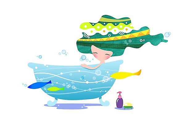 PSD 캐릭터 문양 라이프스타일 여자 여유 무늬 패턴 일러스트 욕조 어류 한명 미소 웃음 사람 앉기 상반신 라이프 위생용품 목욕 욕실 화장실 여자만 여자한명만 국내일러스트 일러캐릭터 1 감정 생활용품 모션 표정 생활 수중동물 청결 파일형식