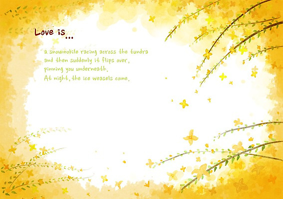 PSD 식물 배너 꽃 화초 액자 백그라운드 꽃백그라운드 일러스트 자연 프레임 틀 사람없음 노란색 공백 개나리 편지 편지지 국내일러스트 컬러 생태계 파일형식