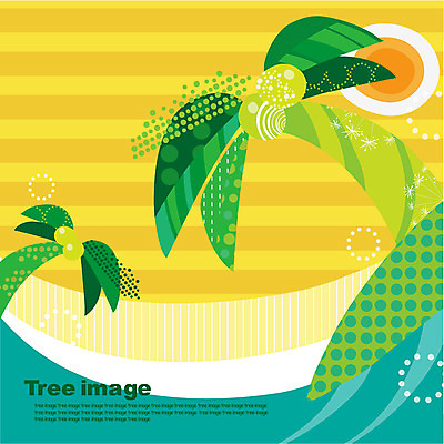 모양 나무 식물 문양 디자인 줄 바다 섬 백그라운드 무늬 패턴 일러스트 해변 사람없음 그래픽 야자수 태양 물방울무늬 줄무늬 오브젝트 열대나무 국내일러스트 AI파일 자연요소 파일형식 벡터