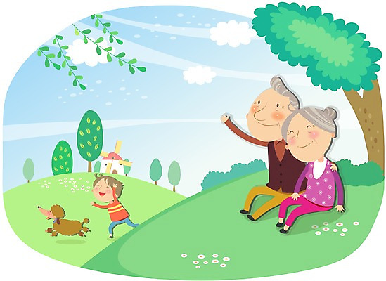 전신 나무 식물 동물 구름 라이프스타일 여자 할아버지 노년 남자 할머니 여유 어린이 잎 일러스트 포유류 하늘 손자 휴식 주택 서기 미소 웃음 사람 앉기 소년 성인 라이프 세명 실버라이프 노후 실버 개 강아지 손주 즐거움 국내일러스트 AI파일 자연요소 감정 컨셉 가족 모션 표정 건물 생활 반려동물 파일형식 벡터