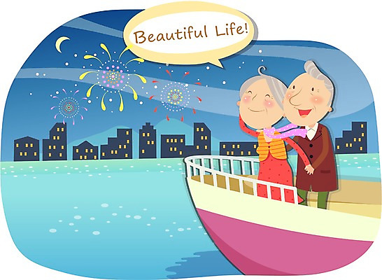 라이프스타일 부부 커플 여자 할아버지 노년 남자 할머니 여유 여행 야경 일러스트 휴식 불꽃놀이 서기 미소 웃음 사람 빌딩 성인 두명 건물 라이프 실버라이프 노후 노부부 도시 실버 유람선 즐거움 선박 노인만 성인만 국내일러스트 AI파일 건축물 감정 컨셉 수상교통 배_교통 관계 모션 놀이 표정 생활 야간 파일형식 벡터 풍경_경치