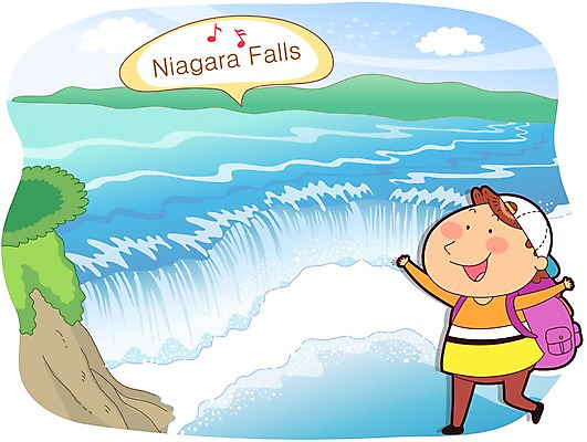 전신 나무 식물 구름 남자 여유 어린이 해외여행 여행 가방 일러스트 배낭 하늘 한명 서기 미소 웃음 사람 소년 관광지 여행객 폭포 즐거움 배낭여행 나이아가라 나이아가라폭포 남자만 남자한명만 어린이만 소년만 소년한명만 국내일러스트 AI파일 자연요소 1 해외 잡화 감정 모션 자연 표정 미국 파일형식 벡터