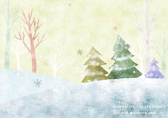 PSD 나무 식물 계절 백그라운드 겨울 일러스트 자연 풍경 사람없음 나뭇가지 눈 눈송이 자연백그라운드 겨울배경 국내일러스트 자연요소 날씨 눈_날씨 생태계 파일형식