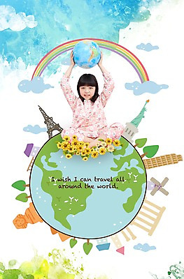 전신 PSD 구름 편집이미지 학생 라이프스타일 여자 어린이라이프 지구 초등학생 어린이 포즈 무지개 모션 하늘 한명 미소 웃음 들기 사람 앉기 동양인 소녀 10대 지구본 침실 한국인 문화유적 여자만 여자한명만 소녀만 이미지편집 자연요소 1 유적 청소년 표정 인종 생활 어린이만 파일형식