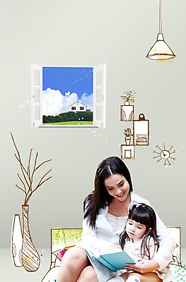 PSD 서양인 외국인 나무 편집이미지 라이프스타일 여자 딸 행복 어린이 포즈 가구 쿠션 가족 베개 모션 놀이 엄마 조명 사랑 미소 웃음 들기 사람 앉기 소녀 상반신 성인 두명 라이프 책 30대 독서 귀여움 화목 펼침 자녀 침대 체험 즐거움 한권 가정학습 여자만 이미지편집 식물 1 교육 감정 생활용품 컨셉 관계 침구 표정 인종 생활 장년 파일형식