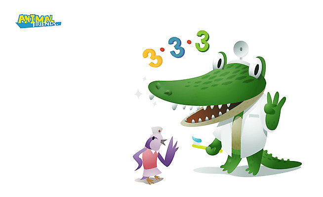 동물 척추동물 캐릭터 동물캐릭터 일러스트 파충류 애니멀프린트 사람없음 숫자 의사 양치 칫솔 새캐릭터 악어 치약 악어새 일러캐릭터 AI파일 문자 조류 위생용품 청결 의료진 파일형식 벡터