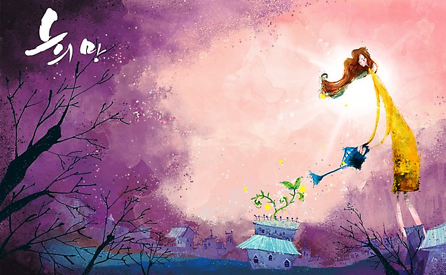 전신 PSD 나무 식물 여자 백그라운드 일러스트 주전자 희망프로젝트 한명 서기 사람 새싹 희망 물뿌리개 나뭇가지 사회이슈 물주기 여자만 여자한명만 국내일러스트 1 감정 컨셉 모션 주방용품 파일형식