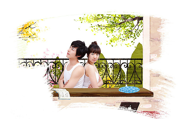 PSD 나무 식물 편집이미지 부부 커플 응시 여자 남자 한쌍 커플라이프 창문 난간 신혼부부 탁자 주택 사람 앉기 동양인 상반신 성인 두명 책 팔짱 기댐 등맞대기 분노 쌍 찡그림 싸움 신혼 삐침 토라짐 성인만 이미지편집 라이프스타일 시선 감정 가구 컨셉 관계 모션 표정 인종 건물 파일형식