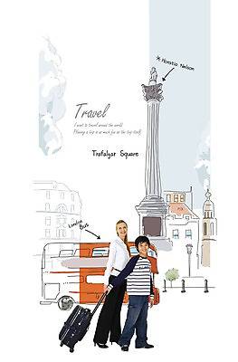 전신 PSD 서양인 외국인 백인 편집이미지 건축물 원피스 여자 남자 아들 초등학생 어린이 교통수단 여행 포즈 가방 가족 모션 자동차 휴가 휴식 버스 대중교통 주택 서기 미소 웃음 사람 동양인 20대 성인 두명 건물 동상 캐리어 여행가방 잡기 기념비 런던 광장 트라팔가광장 이미지편집 모자관계 학생 잡화 옷 건축 육상교통 교통 컨셉 관계 엄마 영국 표정 인종 청년 조형물 기념물 파일형식