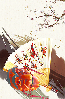 PSD 나무 식물 편집이미지 한국문화 한국전통 전통 꽃 전통문화 문화 생활용품 전통소품 한국 표정 가면 미소 웃음 사람없음 목재 부채 오브젝트 공예품 그림 탈 목공예 전통부채 접부채 양반탈 이미지편집 동양문화 아시아 재료 공예 전통탈 파일형식