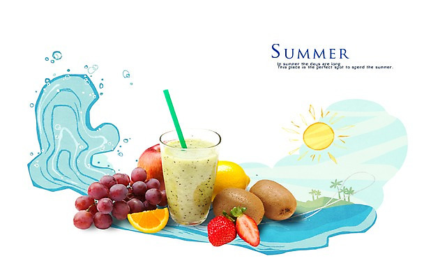 PSD 나무 식물 편집이미지 여유 음료 음식 바다 조각 오렌지 과일 딸기 포도 잔 키위 빨대 사람없음 컵 물 태양 주스 사과 과일주스 시원함 레몬 키위주스 이미지편집 자연요소 식기 감정 파일형식