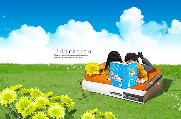 전신 PSD 식물 구름 편집이미지 영어 응시 여자 어린이교육 교육 남자 꽃 어린이라이프 어린이 엎드리기 하늘 영어교육 사람 동양인 소녀 소년 잔디 초원 두명 책 눕기 독서 한국인 가림 풀 영어책 어린이만 이미지편집 자연요소 문자 라이프스타일 시선 모션 인종 파일형식