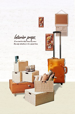 PSD 편집이미지 액자 백그라운드 가방 사람없음 장식 상자 수건 캐리어 여행가방 오브젝트 서랍장 수납공간 이미지편집 잡화 가구 위생용품 파일형식