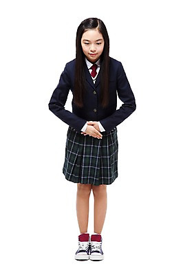 포토 JPG 스튜디오촬영 전신 학생 라이프스타일 긴머리 여학생 여자 교복 포즈 운동화 모션 중학생 청소년 실내 숙이기 한명 서기 누끼 사람 동양인 앞모습 10대 스쿨라이프 십대라이프스타일 한국인 예절 인사 스니커즈 여중생 손모으기 여자만 여자한명만 십대만 십대여자만 십대여자한명만 국내포토 1 헤어스타일 옷 뷰포인트 신발 학교 인종 손짓 내부 생활 파일형식