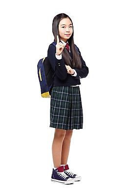 포토 JPG 스튜디오촬영 전신 1 학생 라이프스타일 긴머리 잡화 여학생 여자 교복 운동화 가방 배낭 모션 중학생 청소년 책가방 실내 한명 서기 미소 웃음 누끼 사람 동양인 손짓 옆모습 10대 스쿨라이프 십대라이프스타일 한국인 스니커즈 여중생 여자만 여자한명만 십대만 십대여자만 십대여자한명만 국내포토 헤어스타일 옷 뷰포인트 신발 학교 표정 인종 내부 생활 파일형식