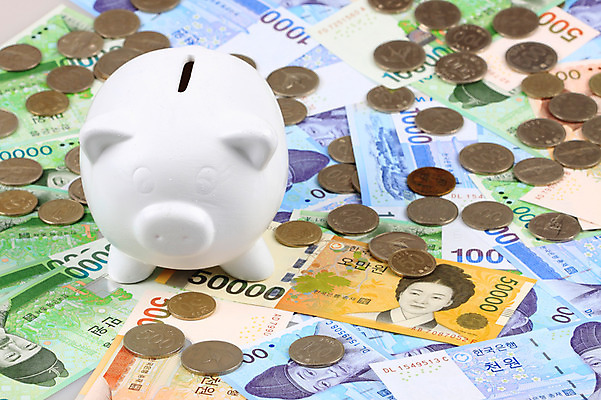 포토 JPG 스튜디오촬영 다수 컨셉 지폐 돈 비즈니스 실내 근접촬영 사람없음 아웃포커스 금융 경제 동전 저축 돼지저금통 저금통 절약 원화 만원 백원 오백원 오만원 십원 천원 오천원 오십원 국내포토 뷰포인트 촬영기법 내부 재산 파일형식