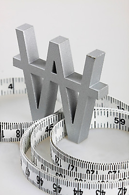 포토 JPG 스튜디오촬영 문자 기호 컨셉 돈 비즈니스 실내 줄자 근접촬영 사람없음 금융 경제 도구 원화 화폐기호 오브젝트 감싸기 말린_둥글게 국내포토 뷰포인트 모션 자 내부 재산 화폐 파일형식