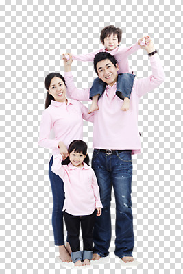전신 편집이미지 라이프스타일 여자 남자 딸 아들 어린이 가정 가족 맨발 엄마 사랑 서기 미소 웃음 사람 동양인 소녀 소년 여러명 성인 앞모습 캐주얼 부모 화목 한국인 자녀 목말 아빠 가족사진 PNG 편집소스 옷 감정 뷰포인트 다수 컨셉 관계 모션 발 표정 인종 생활 파일형식 단체사진