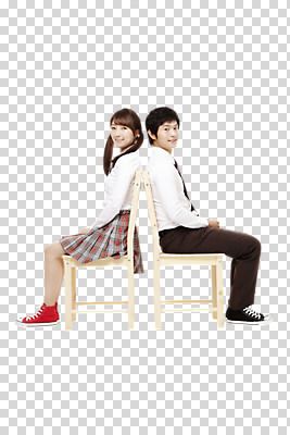 전신 편집이미지 학생 라이프스타일 여학생 여자 남자 교복 남학생 운동화 의자 청소년 양갈래머리 여고생 고등학생 미소 웃음 사람 앉기 동양인 두명 옆모습 10대 친구 스쿨라이프 십대라이프스타일 한국인 등맞대기 스니커즈 PNG 십대만 편집소스 헤어스타일 옷 뷰포인트 가구 신발 학교 관계 모션 표정 인종 생활 파일형식