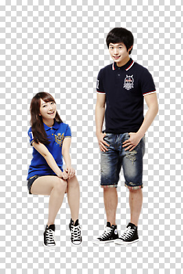 전신 편집이미지 학생 라이프스타일 여학생 여자 남자 남학생 운동화 반바지 청소년 여고생 고등학생 서기 미소 웃음 사람 앉기 동양인 두명 앞모습 10대 캐주얼 친구 십대라이프스타일 한국인 반팔티셔츠 스니커즈 PNG 십대만 편집소스 옷 뷰포인트 신발 티셔츠 바지 관계 모션 표정 인종 생활 파일형식