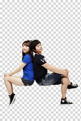 전신 편집이미지 학생 라이프스타일 여학생 여자 남자 남학생 운동화 반바지 청소년 여고생 고등학생 미소 웃음 사람 앉기 동양인 두명 옆모습 10대 캐주얼 친구 십대라이프스타일 한국인 등맞대기 다리꼬기 반팔티셔츠 스니커즈 PNG 십대만 편집소스 옷 뷰포인트 신발 티셔츠 바지 관계 모션 표정 인종 생활 파일형식
