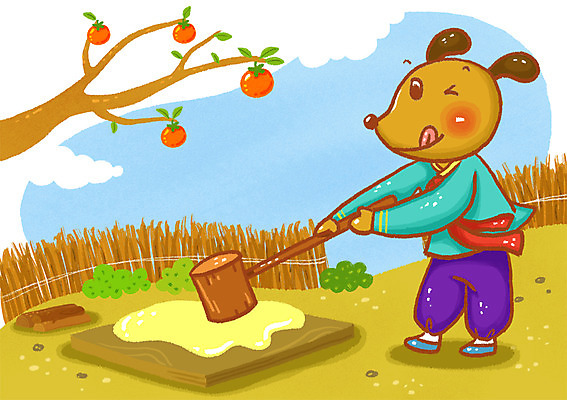 전신 PSD 나무 식물 동물 캐릭터 한마리 한국전통 열매 동물캐릭터 포즈 일러스트 전통캐릭터 새해 떡 감 서기 사람없음 나뭇가지 십이지신 개 개띠 강아지 한복 신년캐릭터 감나무 개캐릭터 방아 떡방아 국내일러스트 일러캐릭터 1 전통 과일 포유류 모션 한국 반려동물 전통의상 파일형식