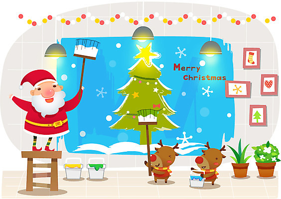 전신 나무 식물 동물 옷 계절 기념일 할아버지 노년 남자 행복 화분 화초 동물캐릭터 액자 백그라운드 크리스마스 두마리 겨울 일러스트 사다리 산타옷 사슴 전등 수염 한명 서기 들기 사람 풍경 이벤트 장식 크리스마스트리 산타클로스 페인트 루돌프 눈 붓 페인트칠 벽화 그림 크리스마스캐릭터 사슴캐릭터 남자만 남자한명만 성인남자만 성인한명만 성인남자한명만 노인만 성인만 노인남자만 노인남자한명만 겨울배경 국내일러스트 일러캐릭터 AI파일 자연요소 캐릭터 1 감정 2 포유류 모션 페인팅 날씨 조명 성인 도구 파일형식 벡터